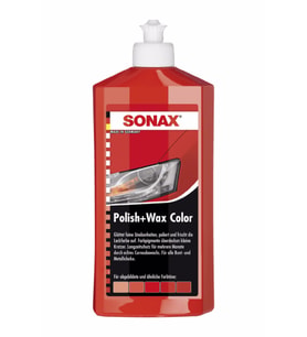Sonax Renkli Nano Parlatıcı ve Koruyucu Cila Kırmızı 500 ml