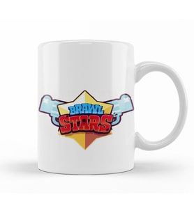 Brawl  Stars  Logo   Kupa Bardak Porselen