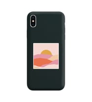 Siyah Lansman Kılıf iPhone X