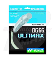 YONEX BG 66 ULTIMAX BADMİNTON KORDAJI BEYAZ (10m)