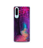 Sonbahar Tasarımlı Süper Şeffaf Silikon Telefon Kılıfı Huawei P30  