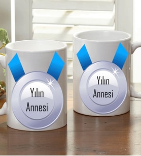Kişiye Özel Yılın Annesi Kupa Bardak