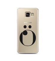 Samsung A3 (2017) Harf Tasarımlı Telefon Kılıfı Ö-Harfi 