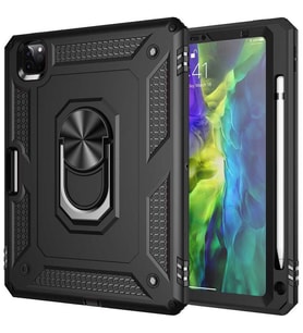 Apple iPad Pro 11 Kılıf Zore Tablet Vega Silikon Kılıf (Siyah)
