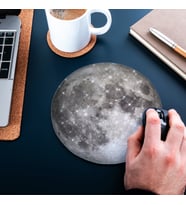 Dolunay Tasarımlı Hediye Mousepad Mouse Pad - Fare Altlığı