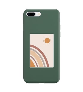 Koyu Yeşil Lansman Telefon Kılıfı Iphone 7 Plus