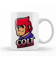 Brawl Stars Colt Skin Kupa Bardak Porselen