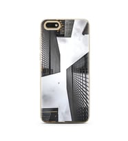 Bina Tasarımlı Süper Şeffaf Silikon Telefon Kılıfı Huawei Honor 7s-Y5 (2018)