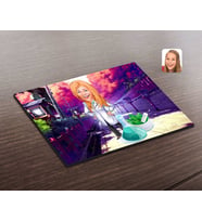 BK Gift Kişiye Özel Kadın Eczacı Karikatürlü Ahşap Puzzle-1