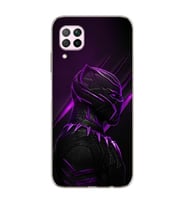Black Panter Tasarım Süper Şeffaf Silikon Telefon Kılıfı Huawei P40 Lite