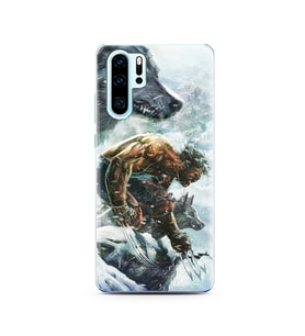 Wolwerine Tasarım Süper Şeffaf Silikon Telefon Kılıfı Huawei P30 Pro