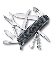 Victorinox 1.3713.942 Huntsman Lacivert Kamuflaj Çakı (Çok Renkli)