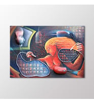 Arty Tablo Sanal Aşk Tablo (Karışık)
