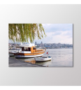 Arty Tablo Balat Sahili Tablo (Karışık)