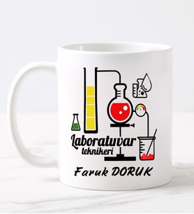 Labaratuvar Teknikeri  Kupa (Beyaz)