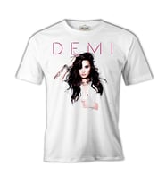 Demi Lovato - Made in the USA Beyaz Erkek Tshirt