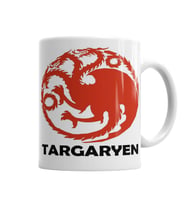 Targaryen Kupa Bardak Porselen