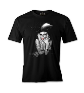 Lady Gaga Siyah Erkek Tshirt