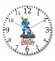 Knight Set Duvar Saati Bombeli Gercek Cam