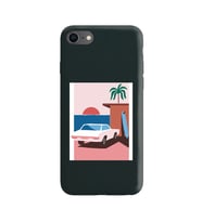 Siyah Lansman Telefon Kılıfı Iphone 8