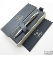 Parker IM Premium Titanyum Kurşun Gri Tükenmez Kalem  İsme Özel Kalem