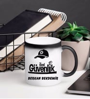 Özel Güvenlik Kupa Bardağı Sihirli (Beyaz)