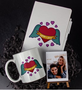 Kişiye Özel Defter Kalem Kupa Ve Fotoğraflık Seti 85816