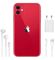Apple iPhone 11 64GB Red - Türkiye Garantili