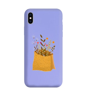 Lila Lansman Telefon Kılıfı Iphone XS