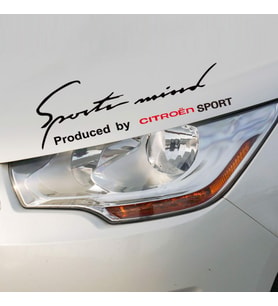 Citroen Mind Sport Araba Tampon Araç Sticker Yapıştırma