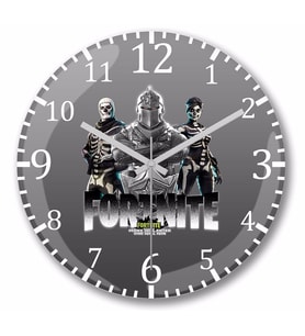 Fortnite 0  Duvar Saati Bombeli Gercek Cam