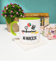 Muhasebeci Kupa Bardak Yeşil