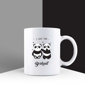 Kişiye Özel I Like You Kupa Bardak 85837