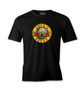 Guns N' Roses - Logo Siyah Erkek Tshirt