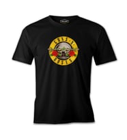 Guns N' Roses - Logo Siyah Erkek Tshirt
