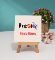 Psikolog Dekoratif Taş Baskı