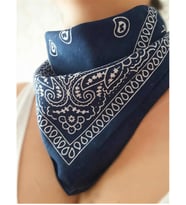 Şal Desenli Bandana