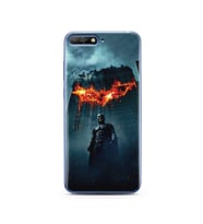 Batman Tasarım Süper Şeffaf Silikon Telefon Kılıfı Huawei Y6 2018
