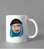 Emoji Kız Stiker Kupası