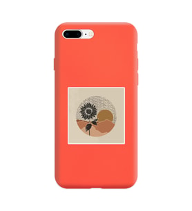 Turuncu Lansman Kılıf iPhone 8 Plus