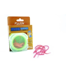 Fujin Mad Worm 9cm LRF Silikonu Pink