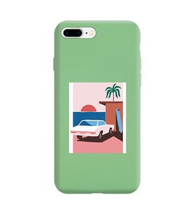 Yeşil Lansman Telefon Kılıfı Iphone 8 Plus