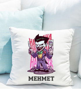 Joker Yastığı Kişiye Özel
