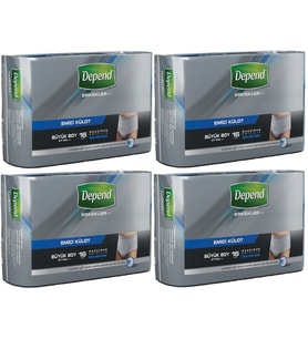 Depend Emici Külot Hasta Bezi Avantaj Pk Büyük Erkek 64 Adet
