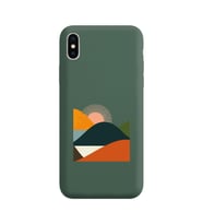 Koyu Yeşil Lansman Kılıf iPhone X
