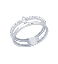 Diamond Line-Gülaylar Altın 14 Ayar Trend Yüzük