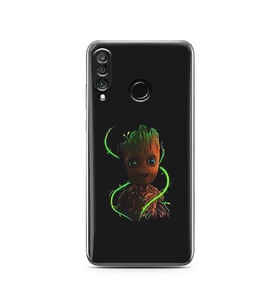 Baby Groot Tasarım Süper Şeffaf Silikon Telefon Kılıfı Huawei P30 Lite