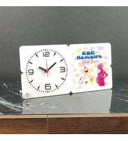 Ebe Hemşire Ahşap Masa Saati