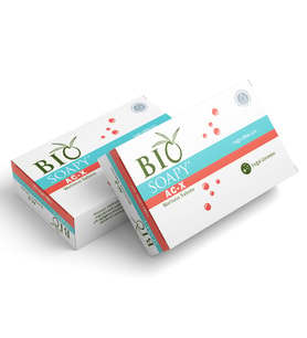 Biosoapy@ Doğal AC-X Akne Sivilce Sabunu 100 Gr X 2 Adet