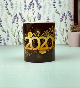 Yılbaşı 2020 Tasarımlı Kupa